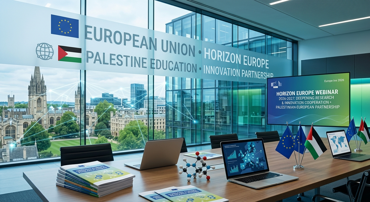 Horizon Europe Webinar for Palestinian Researchers